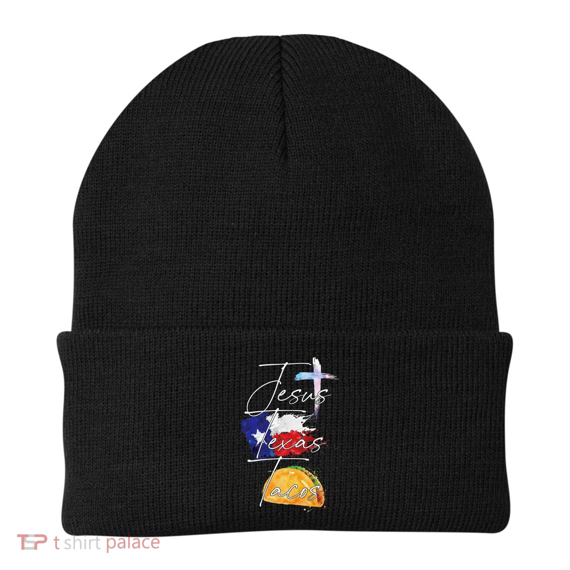 Jesus Texas Tacos Beanie