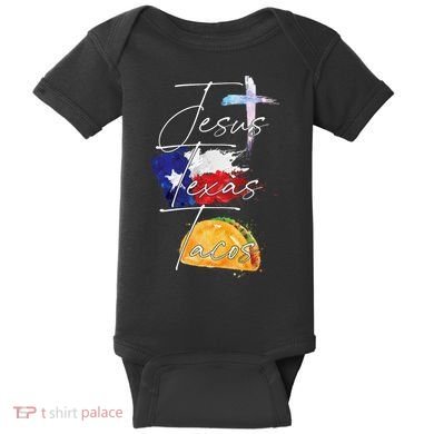 Jesus Texas Tacos Baby Bodysuit