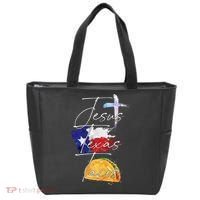 Jesus Texas Tacos Tote Bag thumb 0