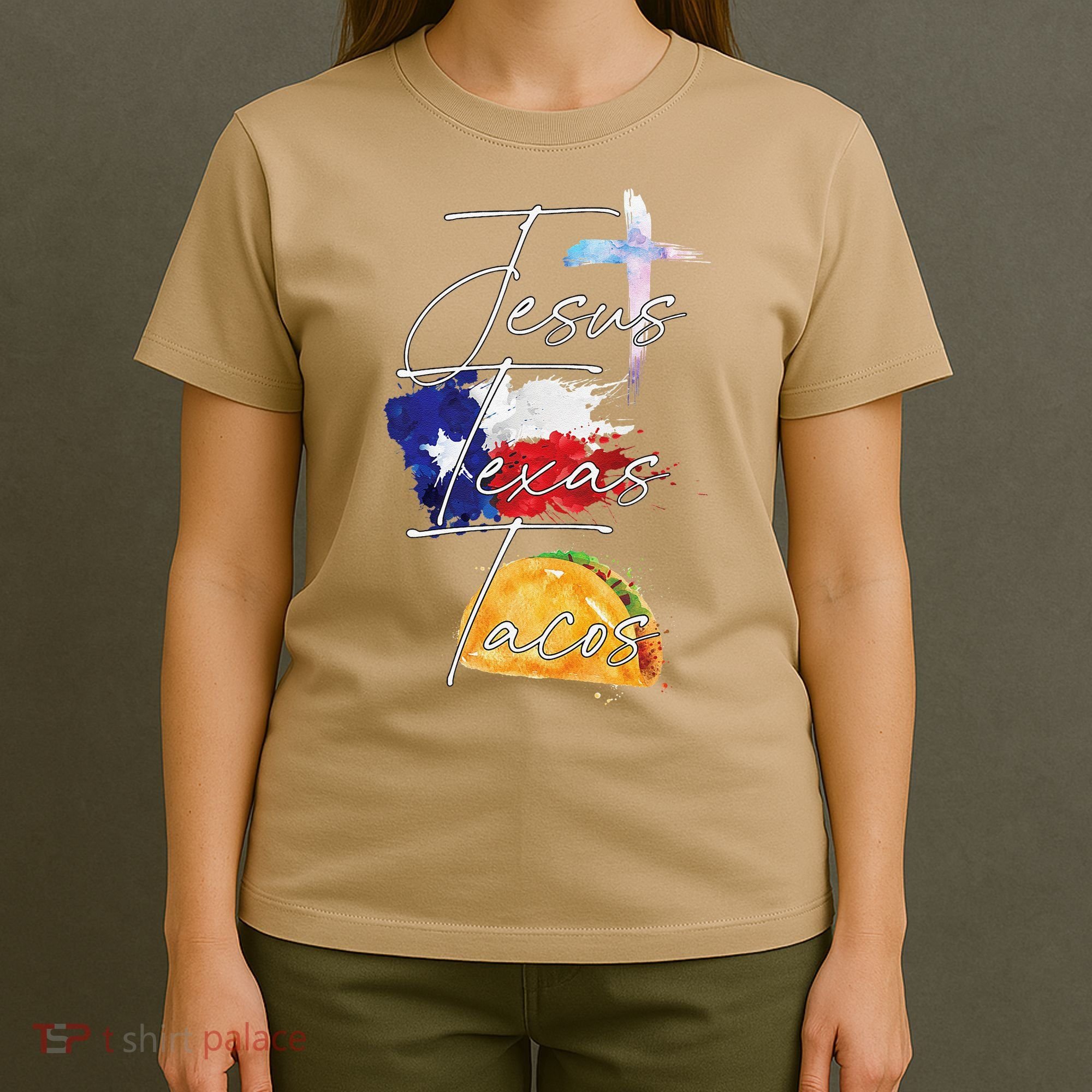 Jesus Texas Tacos T-Shirt