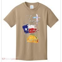 Jesus Texas Tacos Kids T-Shirt thumb 0