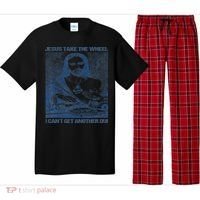 Jesus Take The Wheel I Cant Get Another Dui Pajama Set thumb 0