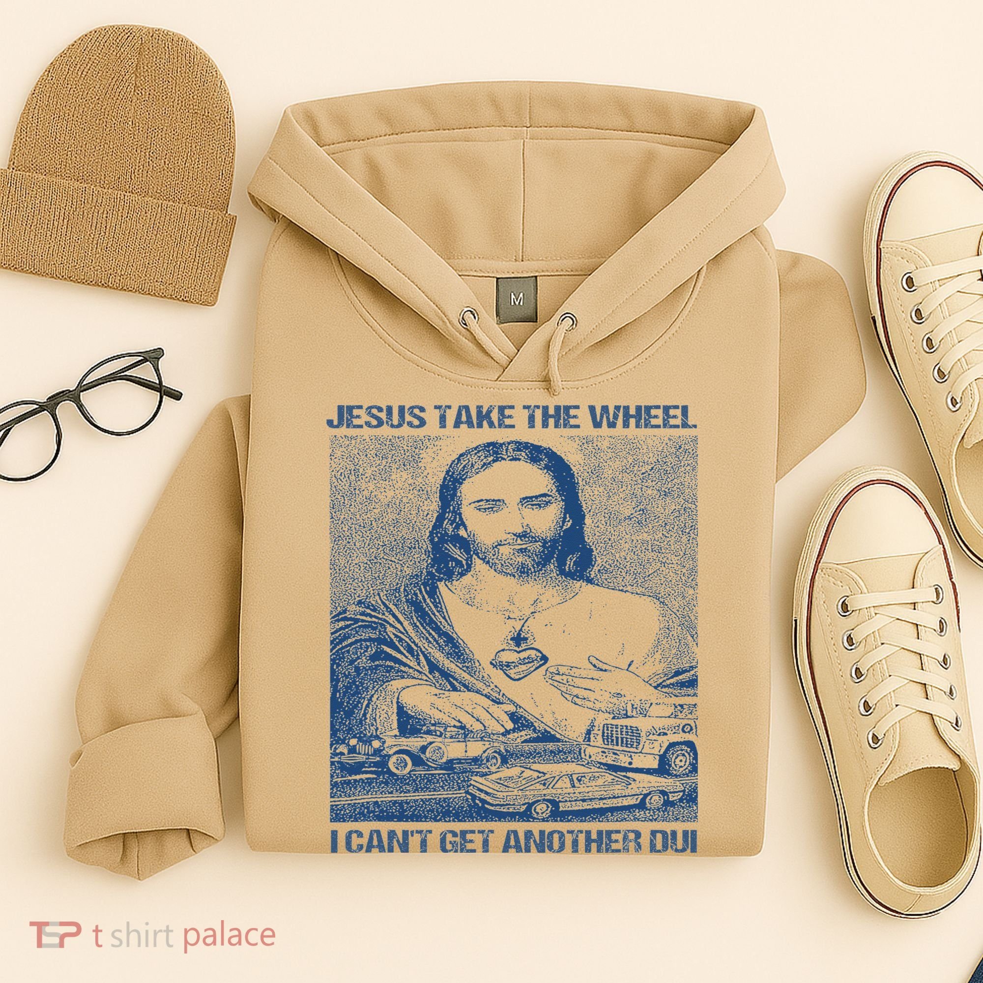 Jesus Take The Wheel I Cant Get Another Dui Hoodie