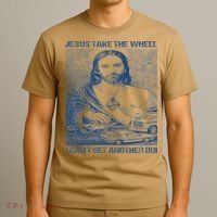 Jesus Take The Wheel I Cant Get Another Dui T-Shirt thumb 3