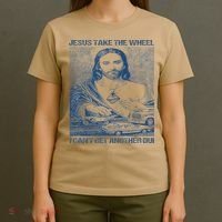 Jesus Take The Wheel I Cant Get Another Dui T-Shirt thumb 4