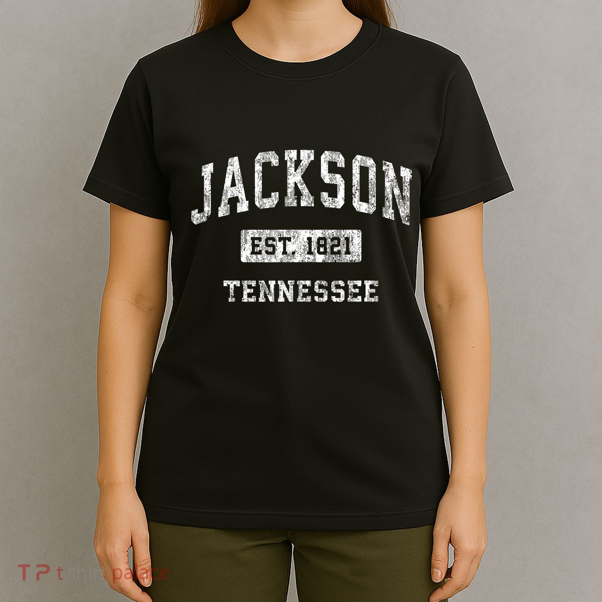 Jackson Tennessee Tn Vintage Established Sports T-Shirt