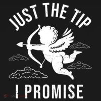 Just The Tip I Promise Funny Cupid Toddler Hoodie thumb 2