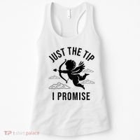 Just The Tip I Promise Funny Cupid Women's Tank Top thumb 0