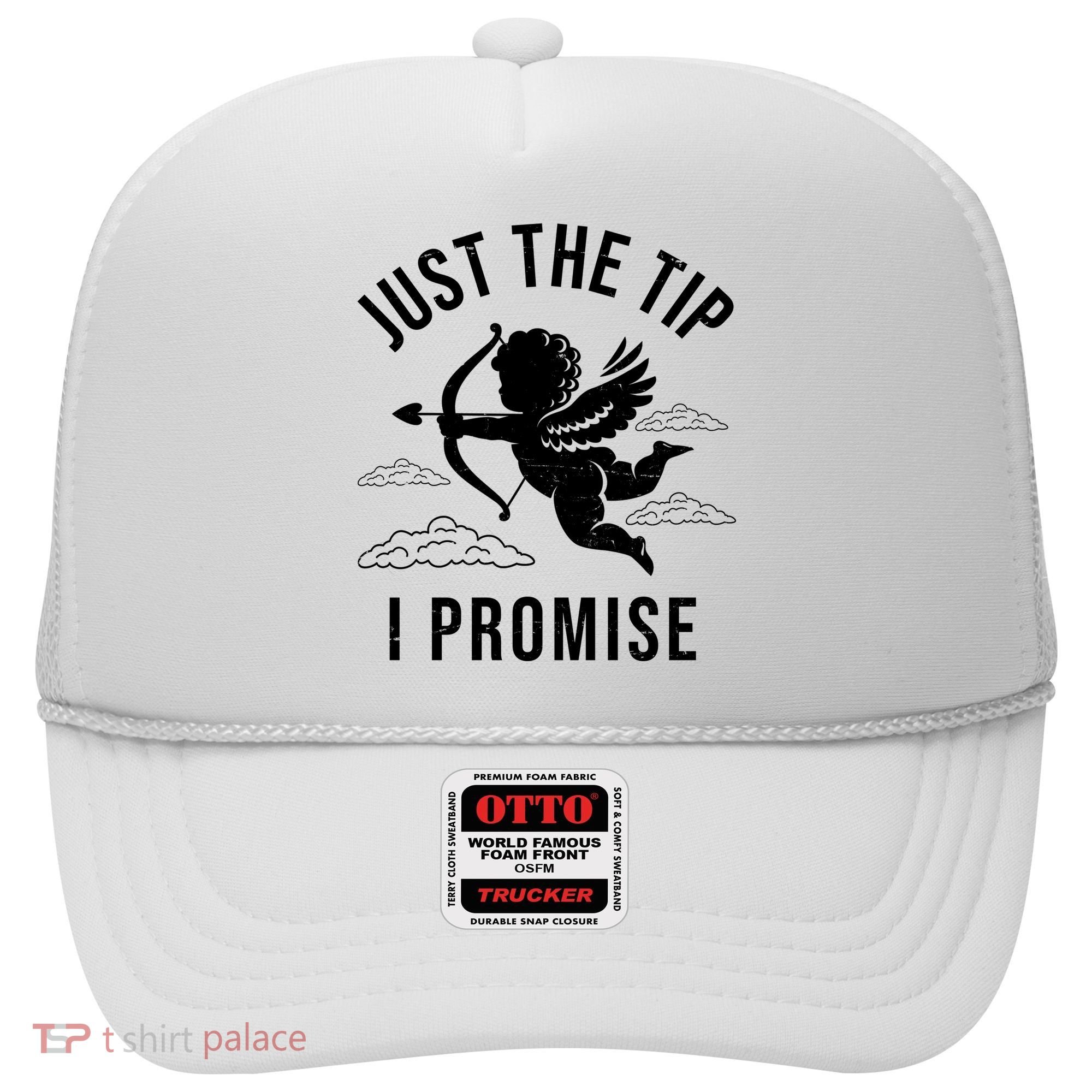 Just The Tip I Promise Funny Cupid Hat