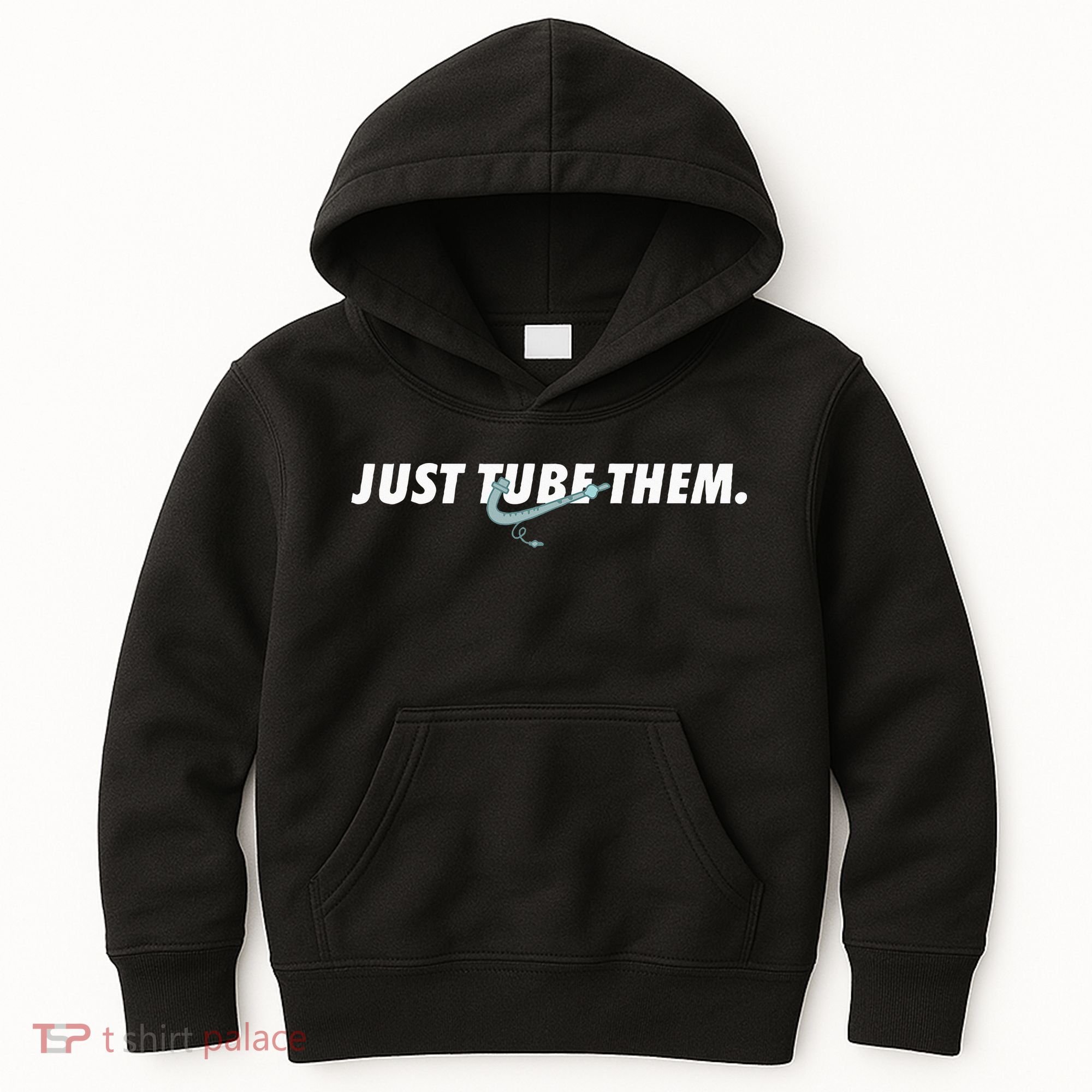 Just Tube Them Pulmonologist Respiratory Therapist Kids Hoodie