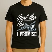 Just The Tip I Promise Funny Saying Tattoo Lover T-Shirt thumb 3