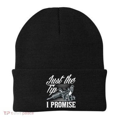 Just The Tip I Promise Funny Saying Tattoo Lover Beanie