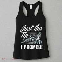 Just The Tip I Promise Funny Saying Tattoo Lover Women's Tank Top thumb 3
