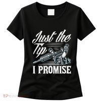 Just The Tip I Promise Funny Saying Tattoo Lover Women's T-Shirt thumb 0