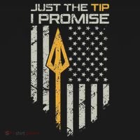 Just The Tip I Promise Funny Bow Hunter Archery Broadhead Long Sleeve Shirt thumb 2