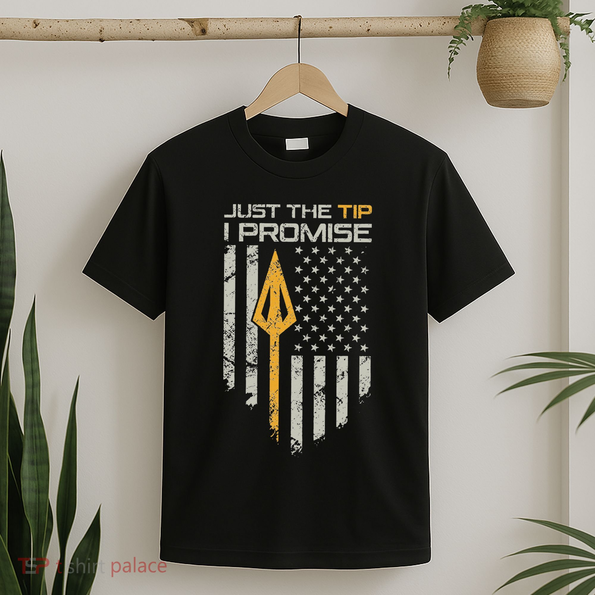 Just The Tip I Promise Funny Bow Hunter Archery Broadhead T-Shirt