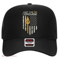 Just The Tip I Promise Funny Bow Hunter Archery Broadhead Hat thumb 0