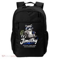 Jimothy The Trash Panda Funny Racoon Meme Backpack thumb 0