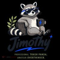 Jimothy The Trash Panda Funny Racoon Meme Coffee Mug thumb 5