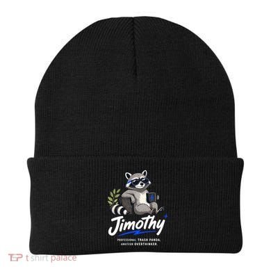 Jimothy The Trash Panda Funny Racoon Meme Beanie