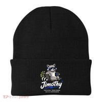Jimothy The Trash Panda Funny Racoon Meme Beanie thumb 0