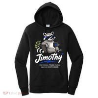 Jimothy The Trash Panda Funny Racoon Meme Women's Hoodie thumb 0