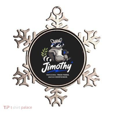 Jimothy The Trash Panda Funny Racoon Meme Ornament