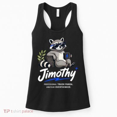 Jimothy The Trash Panda Funny Racoon Meme Women's Tank Top