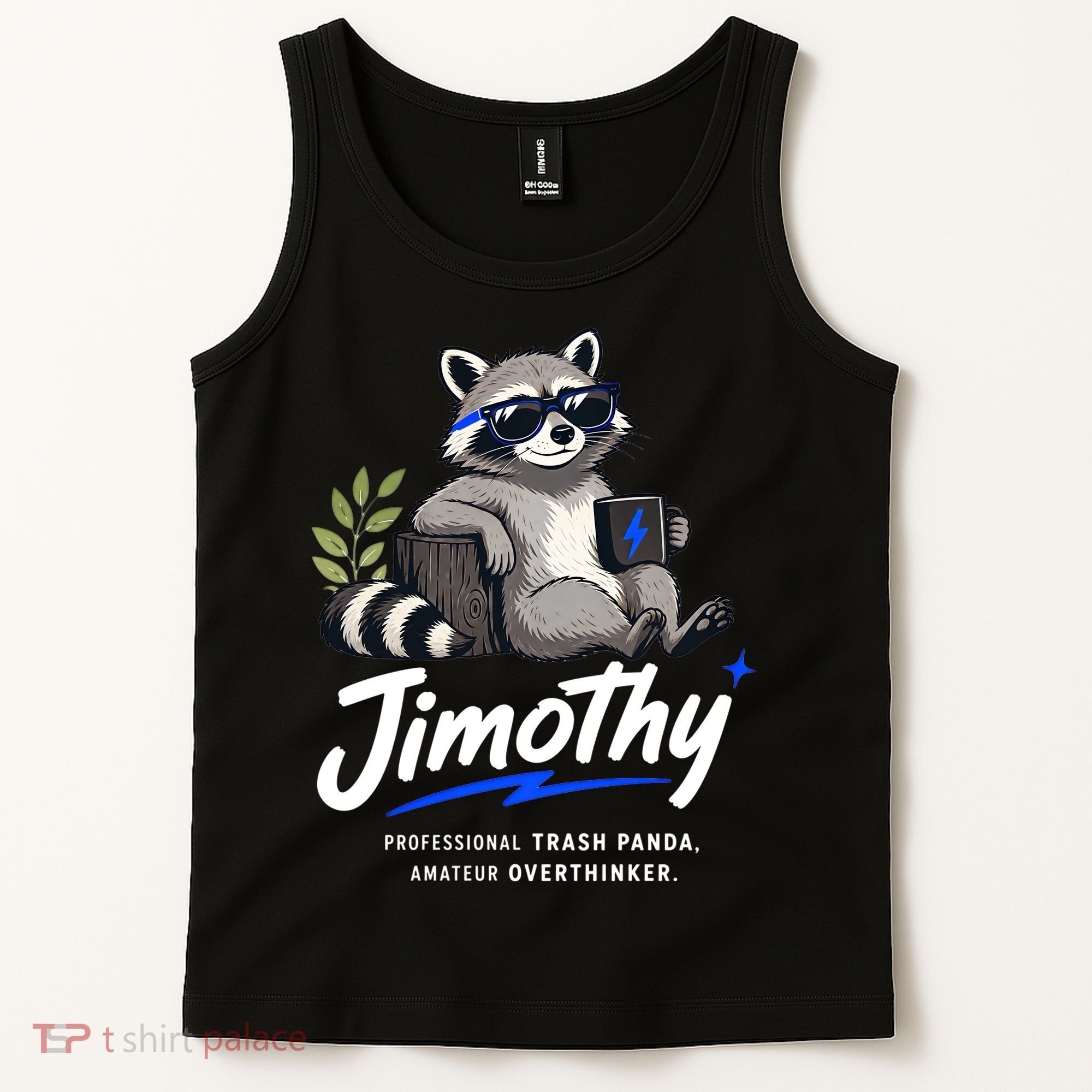 Jimothy The Trash Panda Funny Racoon Meme Tank Top