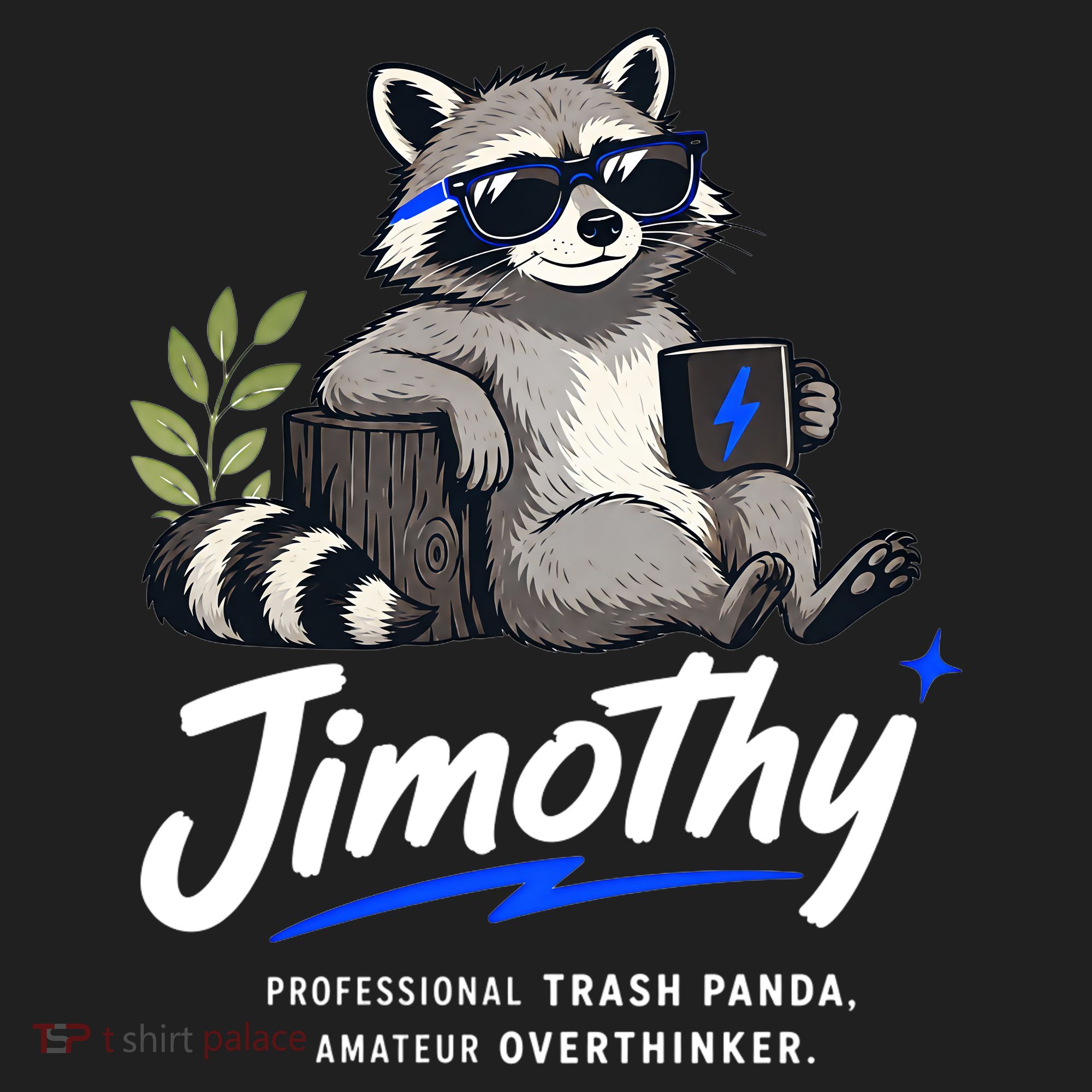 Jimothy The Trash Panda Funny Racoon Meme Golf Towel