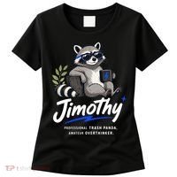 Jimothy The Trash Panda Funny Racoon Meme Women's T-Shirt thumb 0