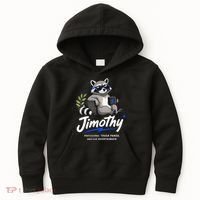 Jimothy The Trash Panda Funny Racoon Meme Kids Hoodie thumb 0
