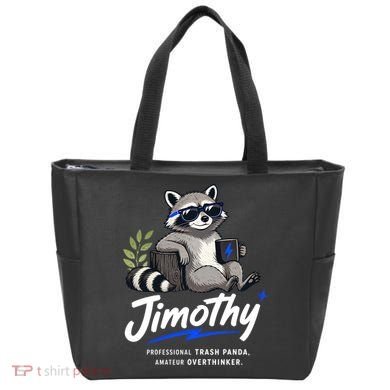 Jimothy The Trash Panda Funny Racoon Meme Tote Bag