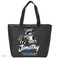Jimothy The Trash Panda Funny Racoon Meme Tote Bag thumb 0