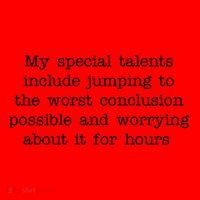 Jumping To The Worst Conclusion Possible Quote Santa Hat thumb 1