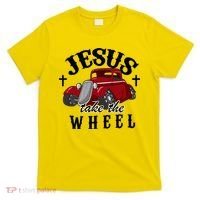 Jesus Take The Wheel Vintage Car T-Shirt thumb 0