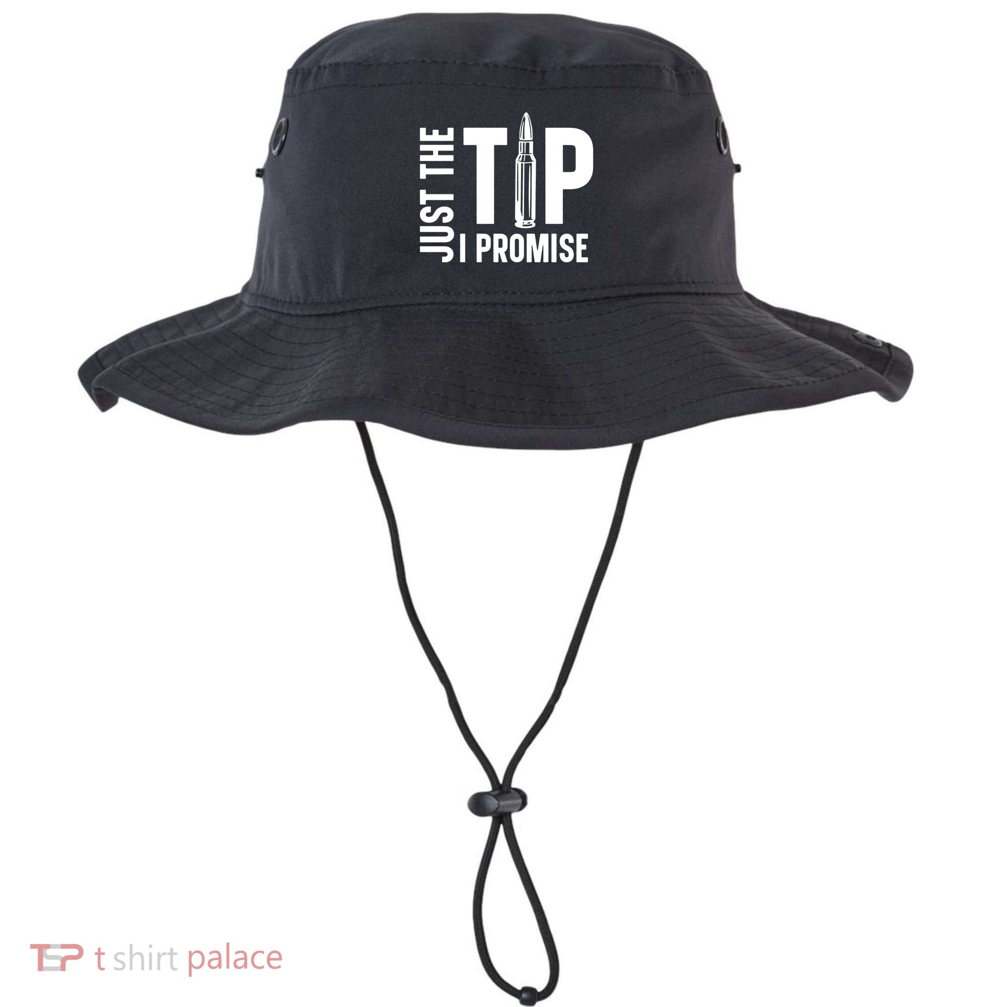 Just The Tip I Promise Bullet Gun Bucket Hat