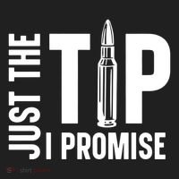 Just The Tip I Promise Bullet Gun Hat thumb 2