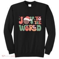 Joy To The World Festive Holiday Graphic Sweatshirt thumb 0