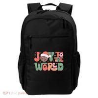 Joy To The World Festive Holiday Graphic Backpack thumb 0