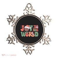 Joy To The World Festive Holiday Graphic Ornament thumb 0