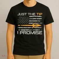 Just The Tip I Promise Funny Bow Hunter Archery Hunting T-Shirt thumb 3