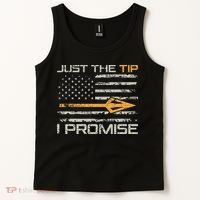 Just The Tip I Promise Funny Bow Hunter Archery Hunting Tank Top thumb 2