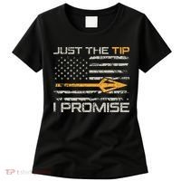 Just The Tip I Promise Funny Bow Hunter Archery Hunting Women's T-Shirt thumb 0