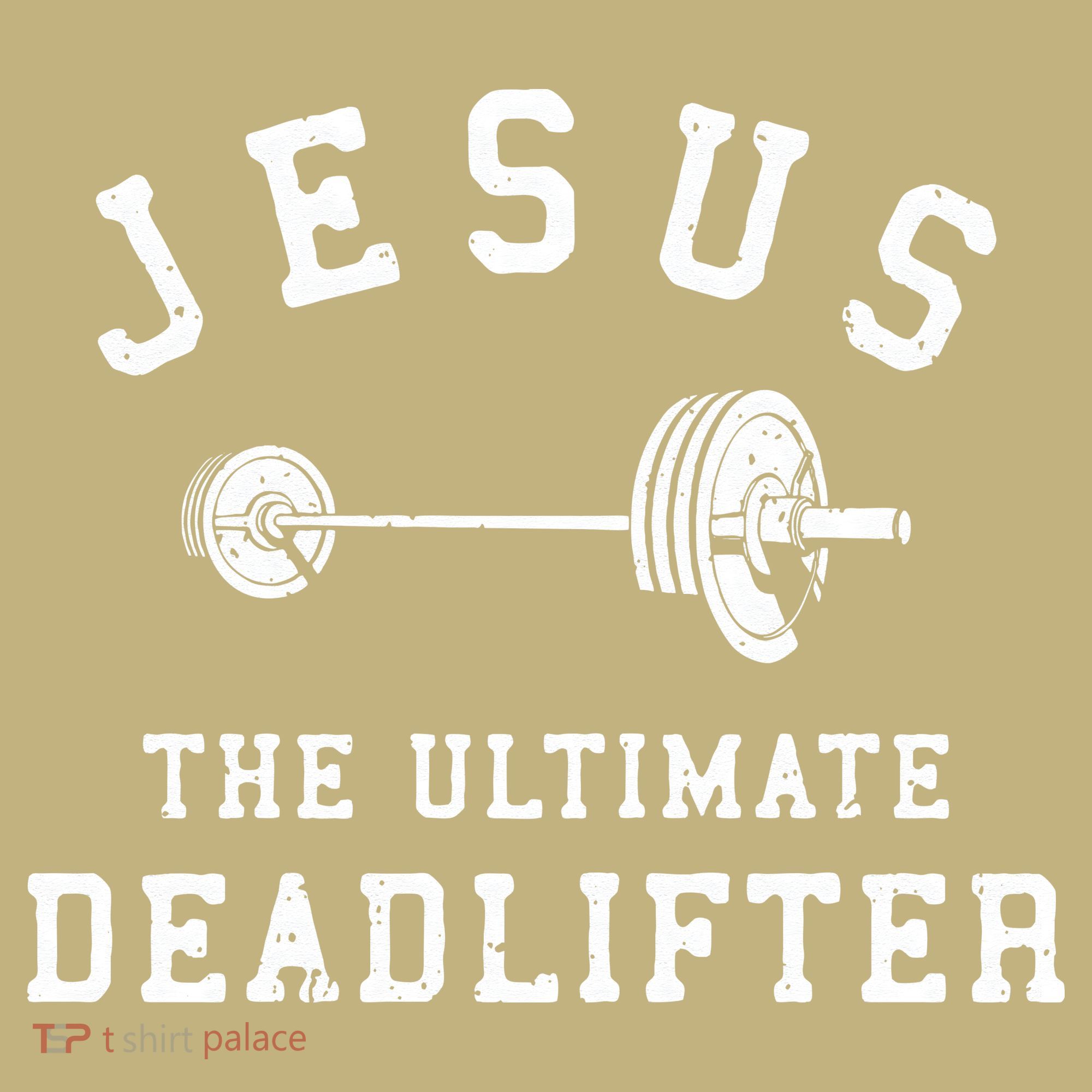 Jesus The Ultimate Deadlifter Christian Gym Workout Exercise Sweatshirt