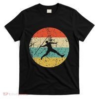 Javelin Throw Vintage Retro Track And Field T-Shirt thumb 0