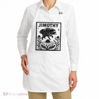 Jimothy Trendy Viral Raccoon Meme Apron thumb 2