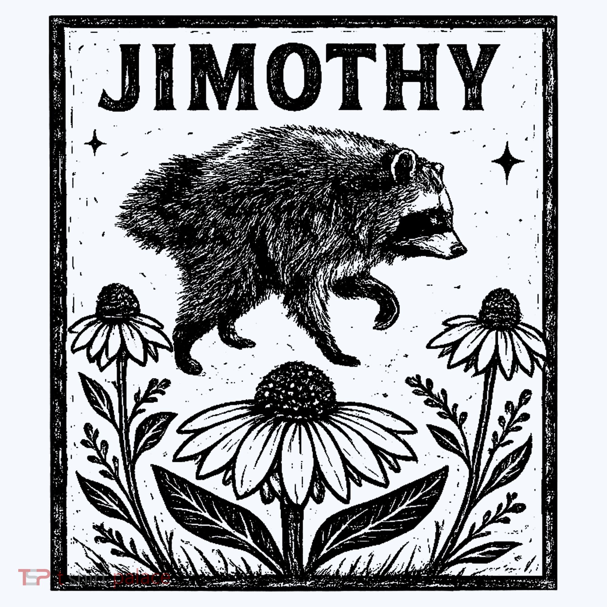 Jimothy Trendy Viral Raccoon Meme Coffee Mug