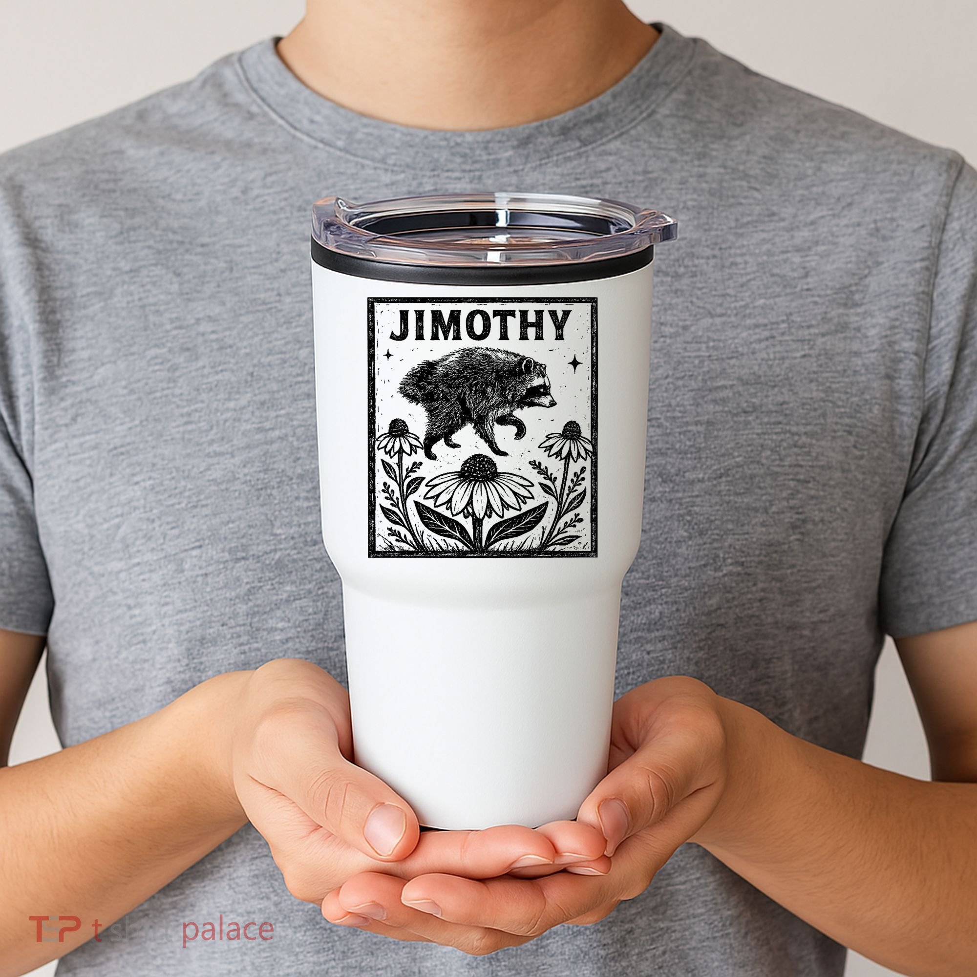 Jimothy Trendy Viral Raccoon Meme Tumbler