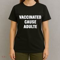 Justin Trudeau Vaccinated Cause Adults T-Shirt thumb 4